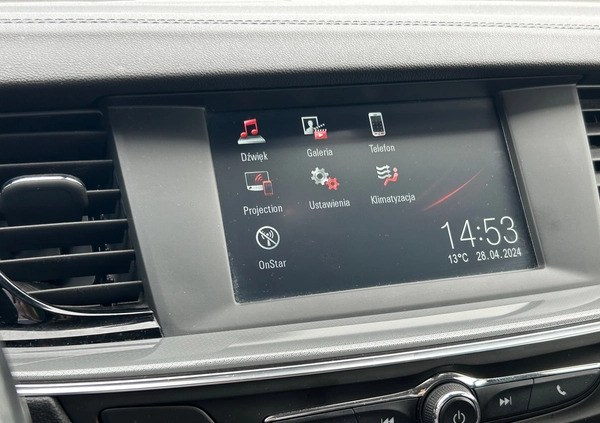 Opel Insignia cena 71199 przebieg: 93500, rok produkcji 2018 z Biała małe 46
